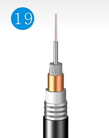 Lightweight protective Submarine Optical fiber cable